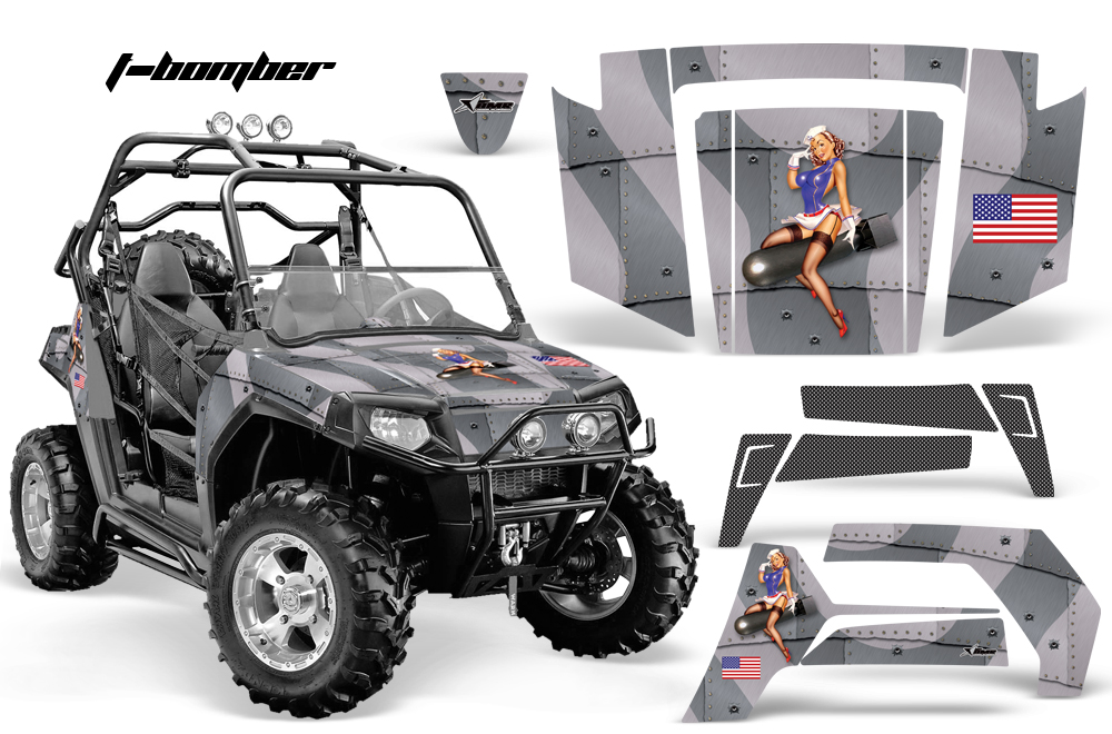 Polaris RZR 800 SILVER TBomber